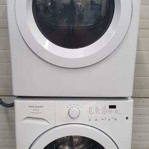 Used Frigidaire Set Washer FAFW3801LW3 and Dryer CFQE4000QW0 1