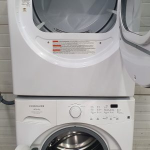 Used Frigidaire Set Washer FAFW3801LW3 and Dryer CFQE4000QW0 2