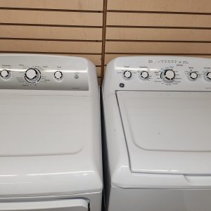 Used GE Set Washer GDT460BMM0WW and Dryer GTD45EBMK0WS 2
