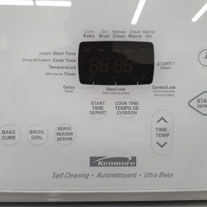 Used Kenmore Electric Stove 880 4