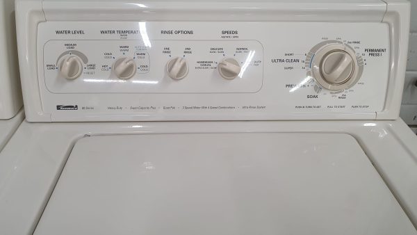 Used Kenmore Set Washer 110.25864400 and Dryer 110.C64854301