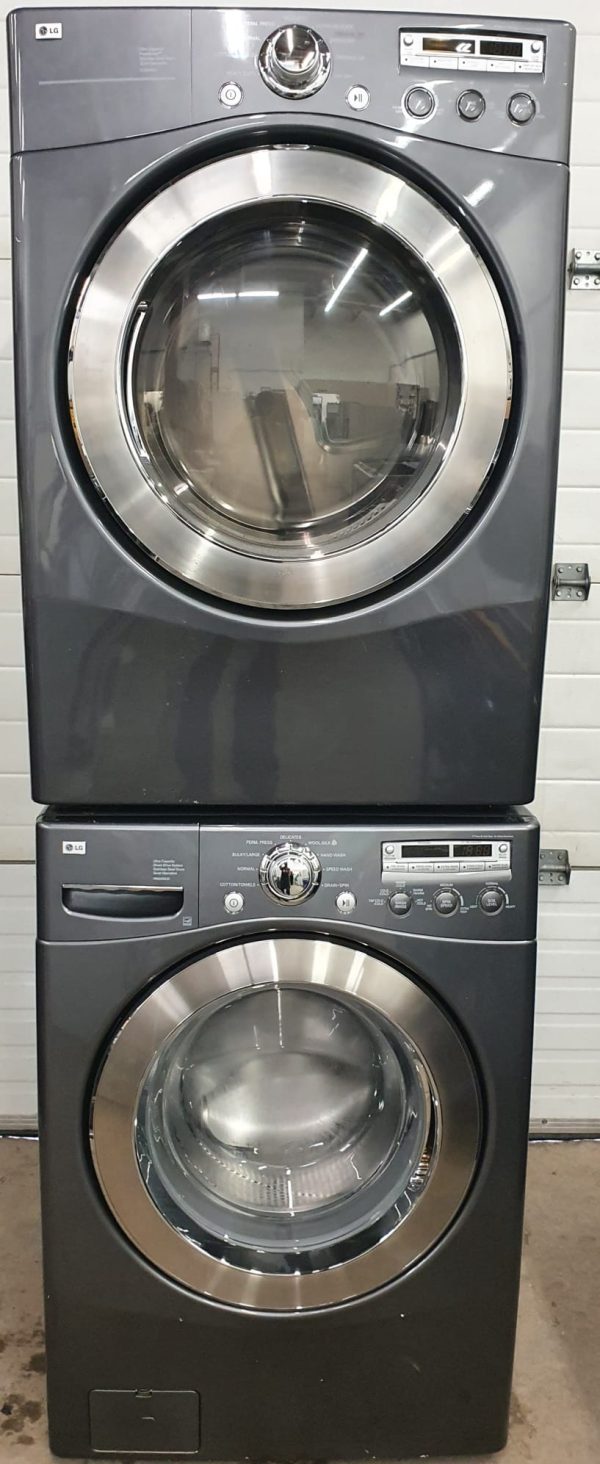 Used LG Set Washer WM2355CG and Dryer DLE5955G