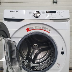 Used Less Than 1 Year Samsung Washer WF45T6000AW 12