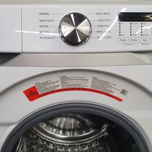 Used Less Than 1 Year Samsung Washer WF45T6000AW 6