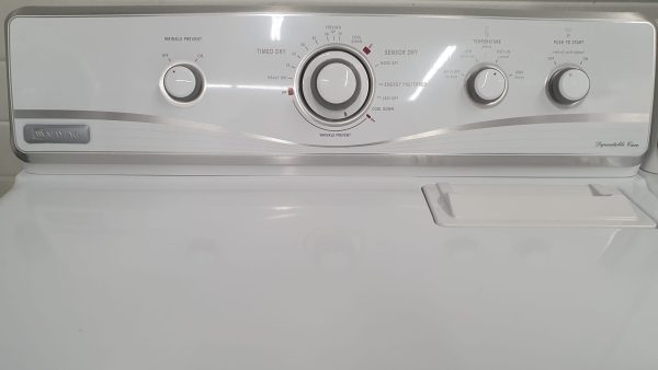 Used Maytag Set Washer YMED5700TQ0 and Dryer MTW5605TQ0