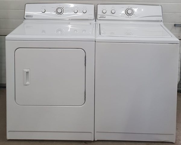 Used Maytag Set Washer YMED5700TQ0 and Dryer MTW5605TQ0