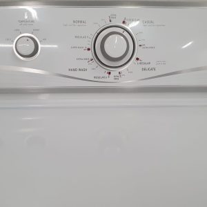 Used Maytag Set Washer YMED5700TQ0 and Dryer MTW5605TQ0 4
