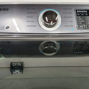Used Samsung Set Washer WA45H7200AP and Dryer DV50F9A8EVP 3