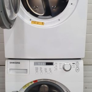 Used Samsung Set Washer WF203ANW and Dryer DV203AEW 3