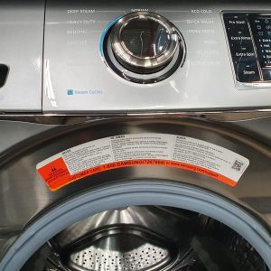 Used Samsung Set Washer WF45H6100AP and Dryer DV45H6300EP 1