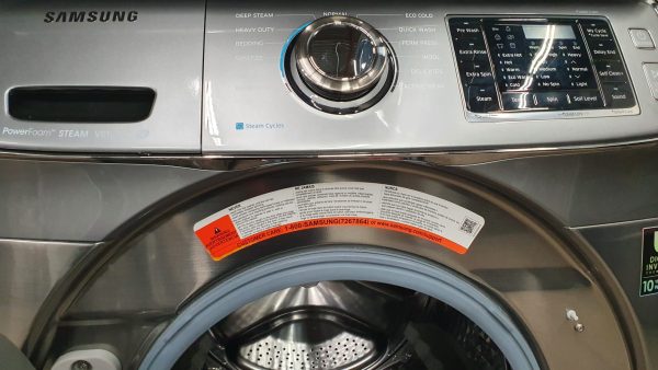 Used Samsung Set Washer WF45H6100AP and Dryer DV45H6300EP