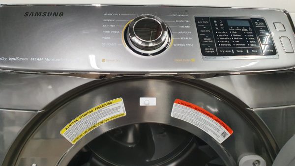 Used Samsung Set Washer WF45H6100AP and Dryer DV45H6300EP