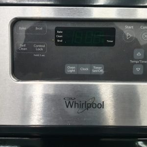 Used Whirlpool Electric Stove YWFE510S0AS0 5