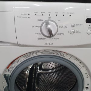 Used Whirlpool Set Apartment Size Washer WFC7500VW2 and Dryer YWED7500VW2 1