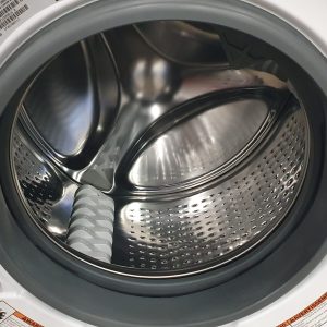 Used Whirlpool Set Apartment Size Washer WFW3090JW0 Operated by Cold Water and Vent Less Electric Dryer WHF5090GW0 1
