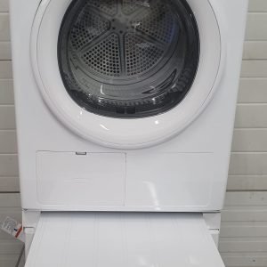 Used Whirlpool Set Apartment Size Washer WFW3090JW0 Operated by Cold Water and Vent Less Electric Dryer WHF5090GW0 6