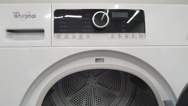 Used Whirlpool Set Apartment Size Washer WFW3090JW0 Operated by Cold Water and Vent Less Electric Dryer WHF5090GW0