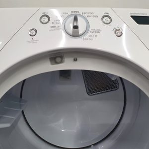 Used Whirlpool Set Washer WFW9400SW01 and Electric Dryer YWED9400SW1 5