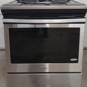 Used Whirlpool Slide In Electric Stove YWEC310S0FS0 2