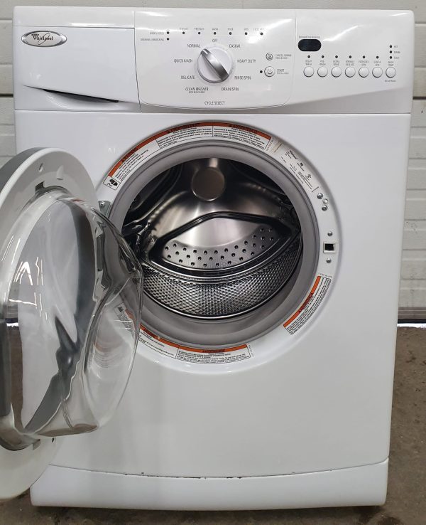 Used Whirlpool Washer Apartment Size WFC7500VW0