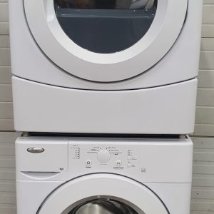 Used Whirlpool set Washing Machine YWFW9050XW01 and dryer YWED9050XW2 3