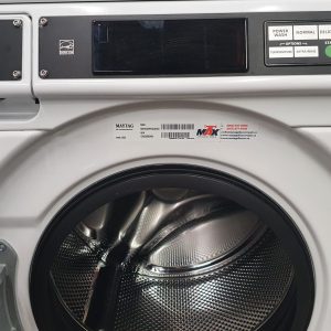 USED MAYTAG COMMERCIAL SET WASHER MHN33PRCWW2 4.5 cu ft AND DRYER MDE28PRCZW3 2