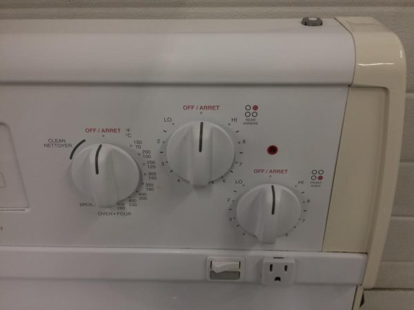 Used Whirlpool Electric Stove WLP3080