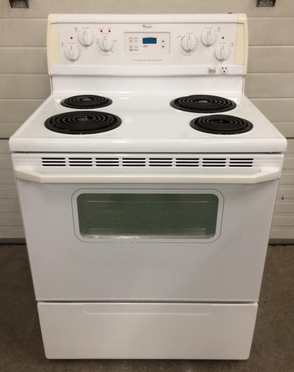 Used Whirlpool Electric Stove WLP3080