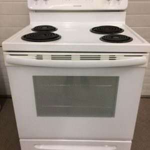 Used!!! Frigidaire Electric Stove CFEF3016TWB (5)