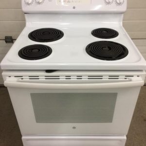 Used GE Electric Stove JCBP250DT1WW (1)