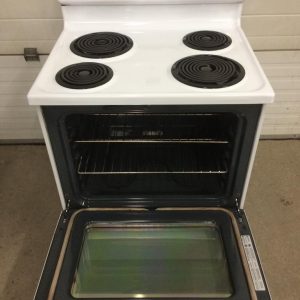 Used GE Electric Stove JCBP250DT1WW (3)