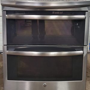 Used GE Slide In Gas Stove PCGS950SEF5SS With 2 Ovens 2