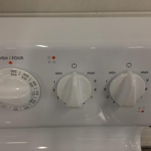 Used Hotpoint Electric Stove RCBS536DN3WW (2)
