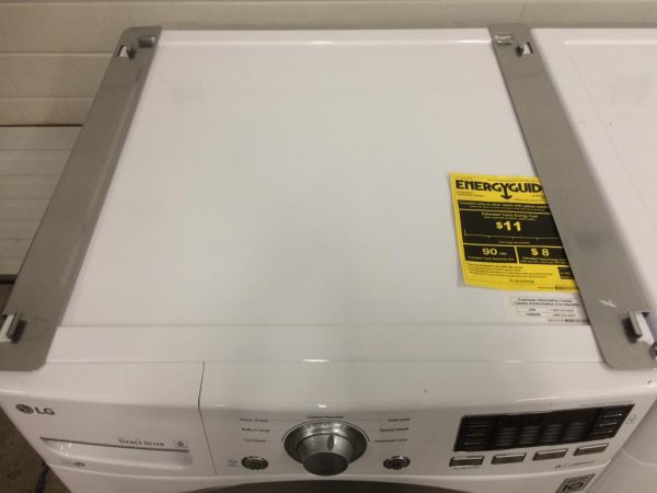 Used LG Set Washer WM3170CW and Dryer DLE3170W