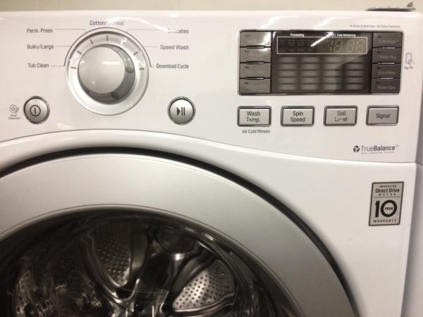 Used LG Set Washer WM3170CW and Dryer DLE3170W