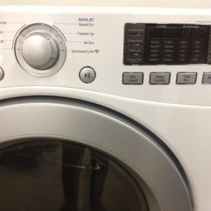 Used LG Set Washer WM3170CW and Dryer DLE3170W (5)