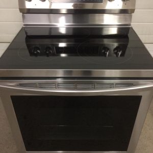 Used Less Than 1 Year Samsung Electric Stove NE59R6631SS (5)