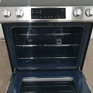 Used Less Than 1 Year Samsung Electric Stove NE63T8111SS 1