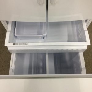 Used Less Than 1 Year Samsung Refrigerator RF220NCTAWW (1)