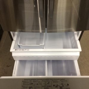 Used Less Than 1 Year Samsung Refrigerator RF220NFTASR (1)