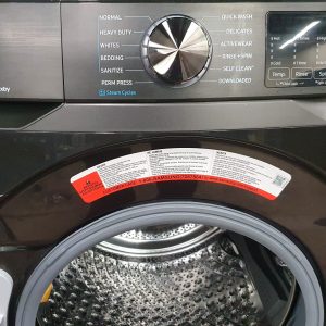 Used Less Than 1 Year Samsung Set Washer WF50T8500AV and Dryer DVE45R6300VAC 2