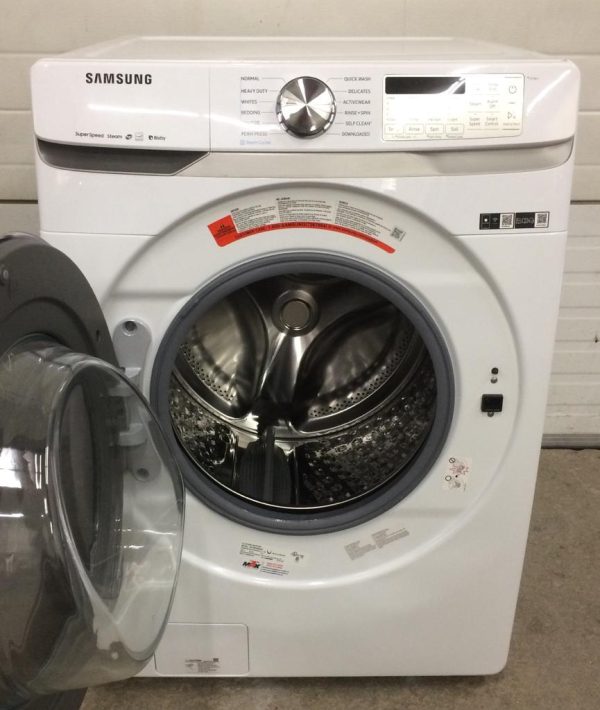 Used Less Than 1 Year Samsung Washer WF45R6300AW