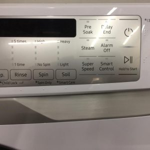 Used Less Than 1 Year Samsung Washer WF45R6300AW (4)