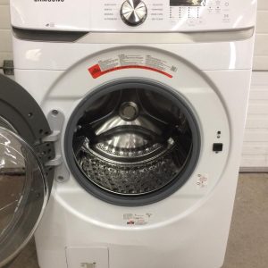 Used Less Than 1 Year Samsung Washer WF45T6000AW (4)