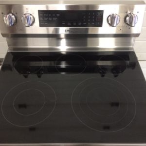 Used Less Than 1Year Samsung Electric Stove NE59R6631SS (6)