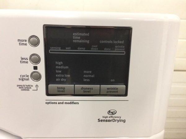 Used Maytag Electric Dryer YMEDE201YW0