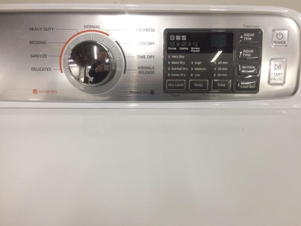 Used Samsung Electric Dryer DV45H7000EW