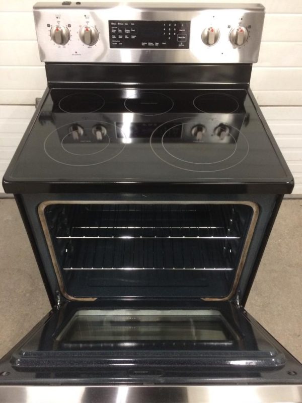 Used Samsung Electric Stove NE595R0ABSR