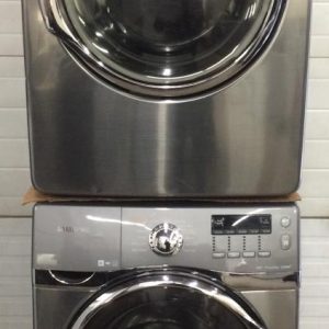 Used Samsung Set Washer WF431ABP and Dryer DV405ETPASU (2)