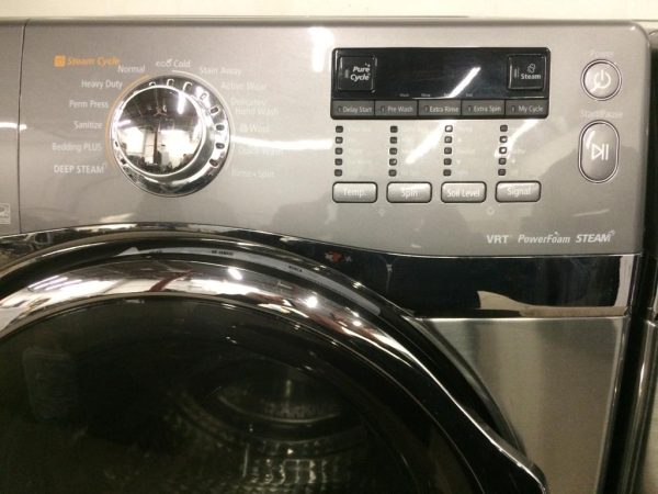 Used Samsung Set Washer WF431ABP and Dryer DV405ETPASU
